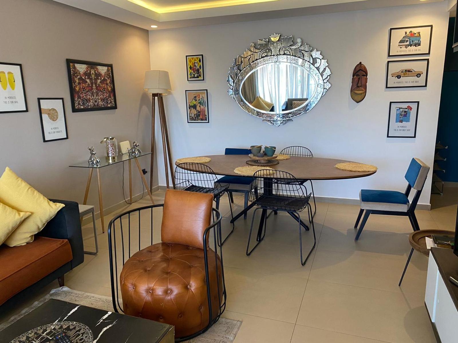 Luxueux Appart Hivernage Avec Vue Sur L"Atlas Marrakesh Exterior foto